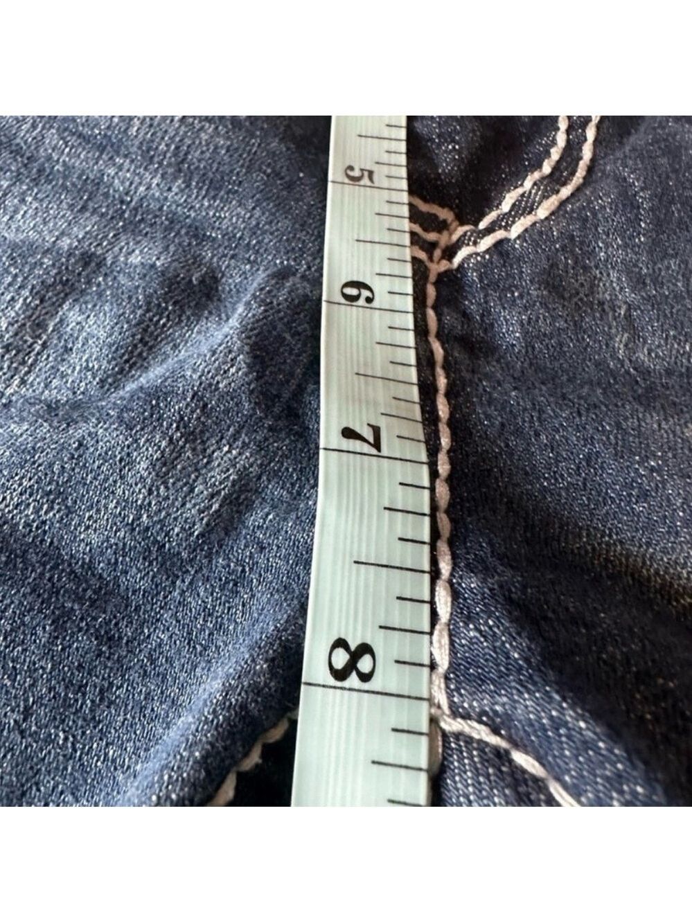 VIGOSS Women Capri Jeans Low Rise Size 27 - Picture 10 of 14